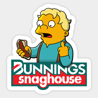 Bunnings Snaghouse Sticker